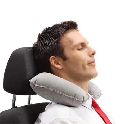 Ergonomic Car Neck Pillow – Comfortable & Relaxing Headrest Support for Long Drives